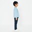 キッズ　ストレッチデニム調スリムフィットパンツ