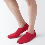 紳士　足なり直角　スニーカーイン（無地）