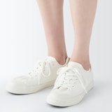 婦人　足なり直角　前後つまみ付き　浅履きスニーカーイン