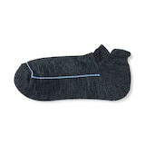 婦人　足なり直角　ウール混パイル編み　厚手スニーカーイン