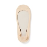 婦人　つま先に縫い目のない　浅履きフットカバー（かかと滑り止め付き）