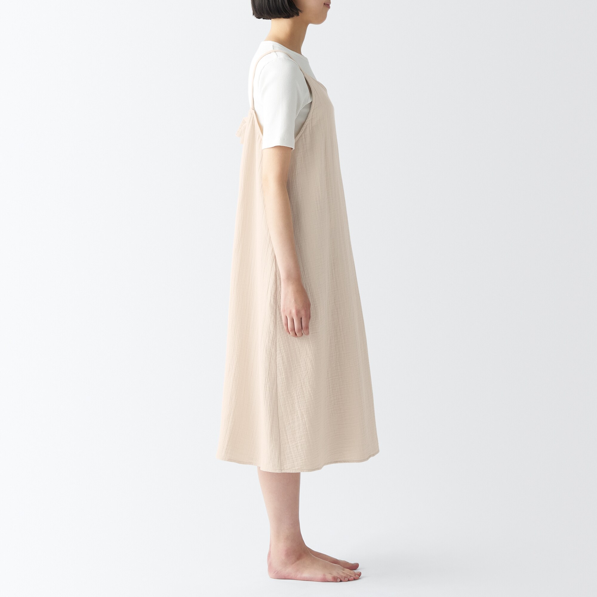 婦人 チーズクロスガーゼ ワンピース | 無印良品