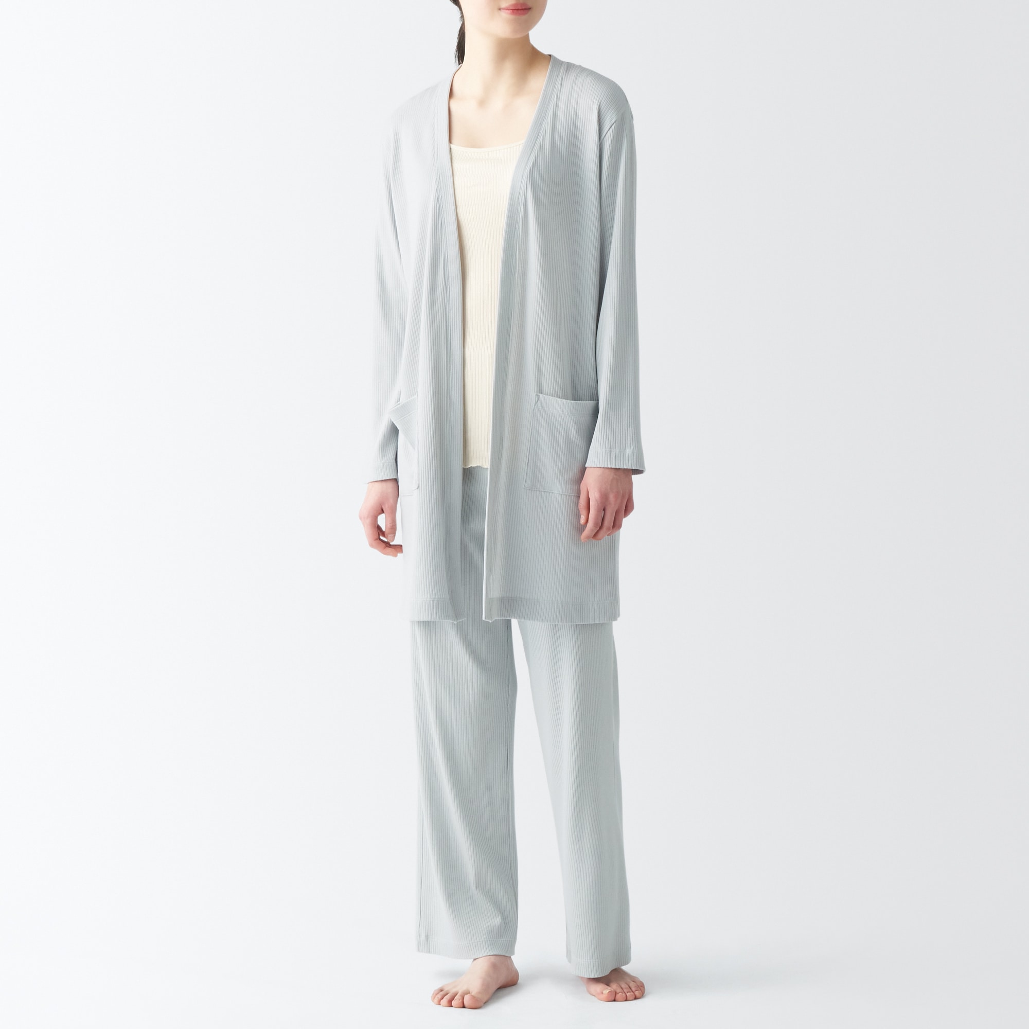 JAYRO｜サイドプリーツロングカーディガン | Rakuten Fashion