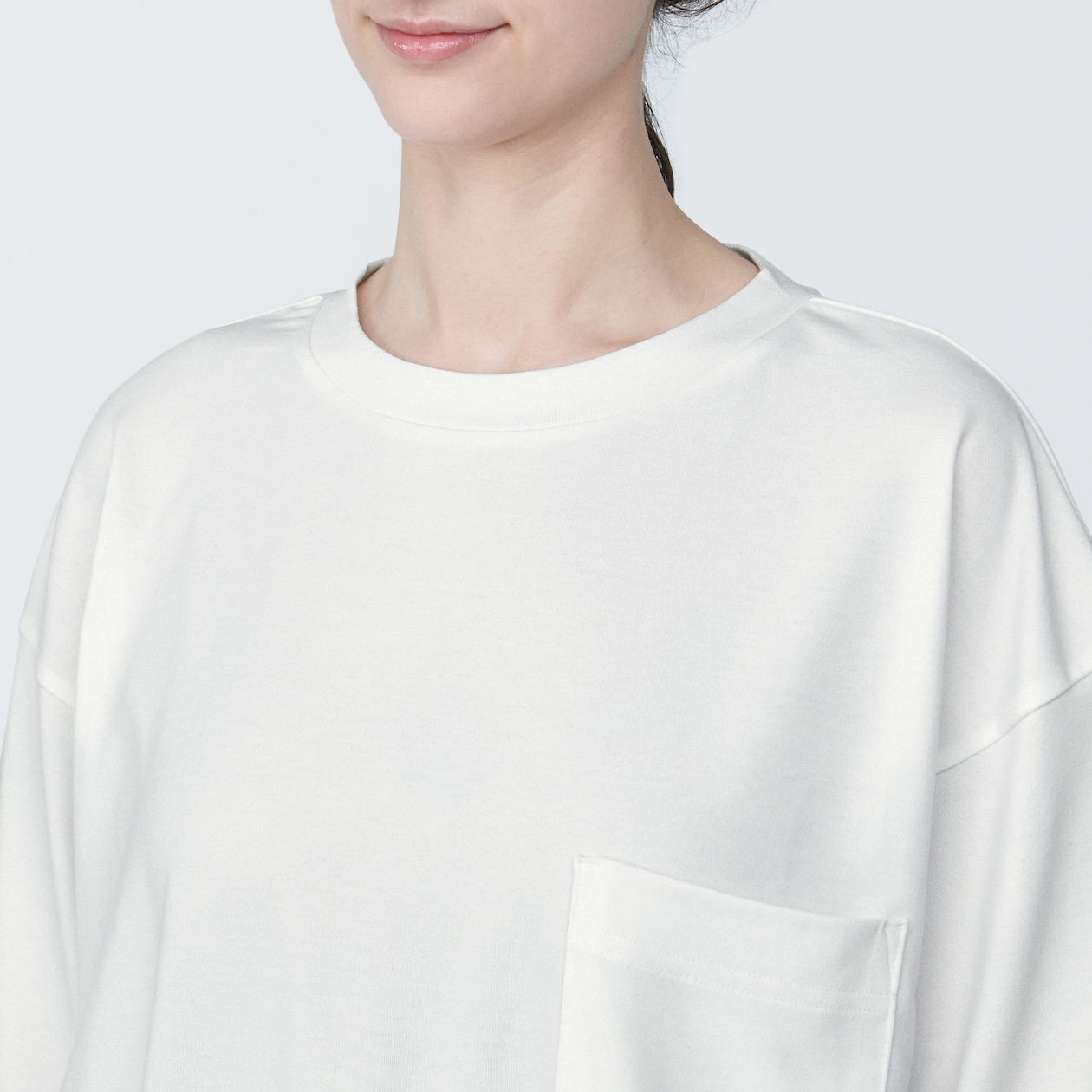 汚れが落ちやすい吸汗速乾クルーネック半袖Ｔシャツ