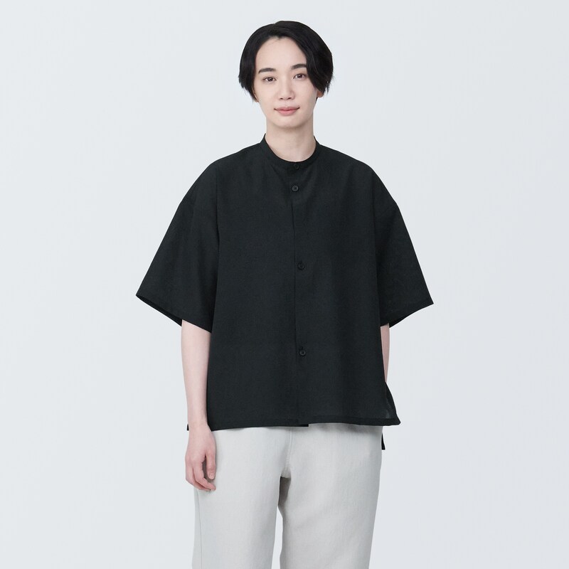 風を通す 汚れが落ちやすい半袖シャツ | 無印良品