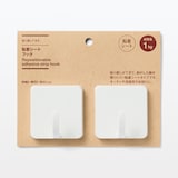 貼り直しできる粘着シートフック