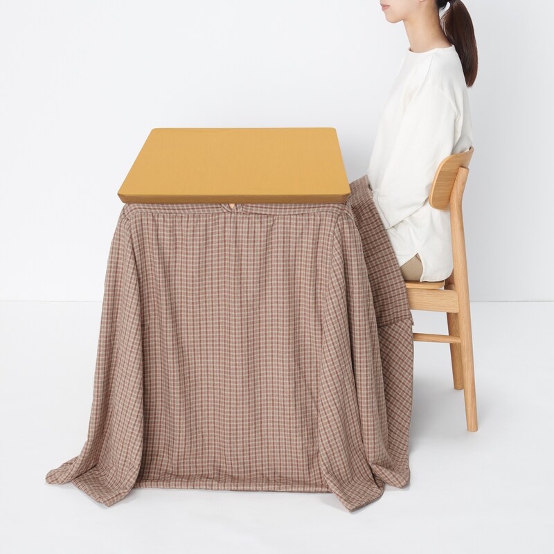 無印良品テーブル 分厚い MJ-KTF1200 東谷 コタツ布団 長方形 KK-168B 