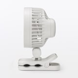 置いても使える　充電式クリップファン　ミニ