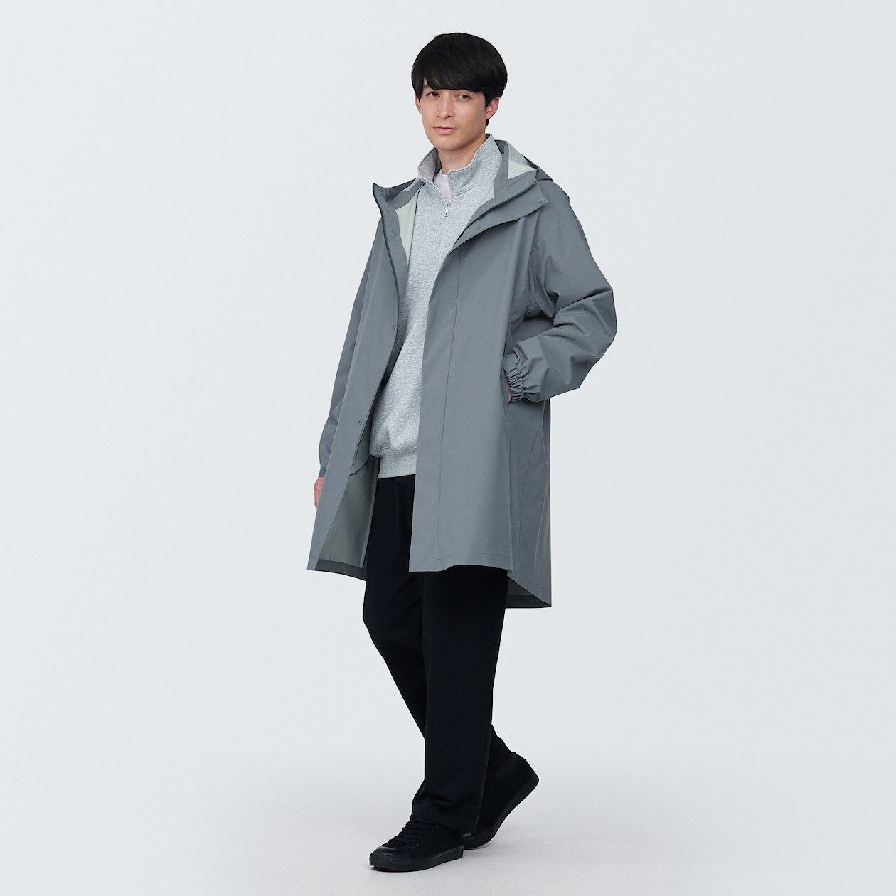 紳士 撥水フードコート | 無印良品