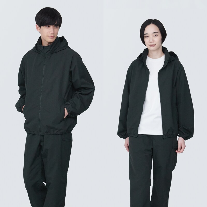 紳士 撥水ナイロンウィンドブレーカー | 無印良品 