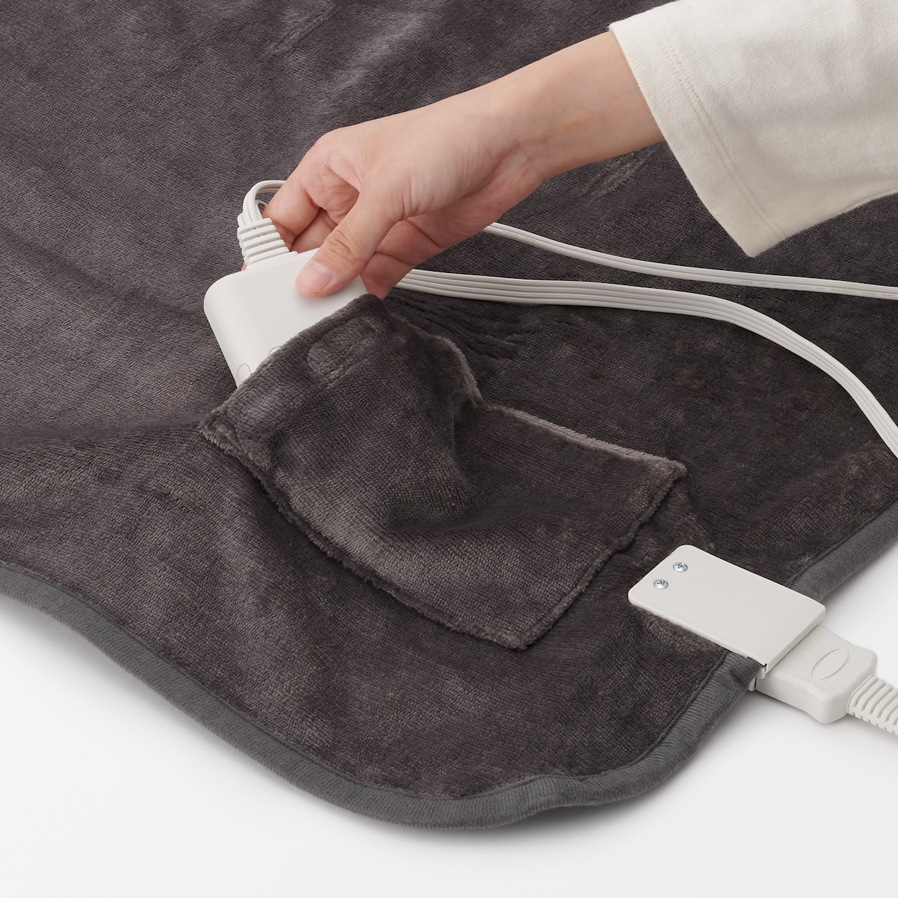 羽織れる電気ブランケット