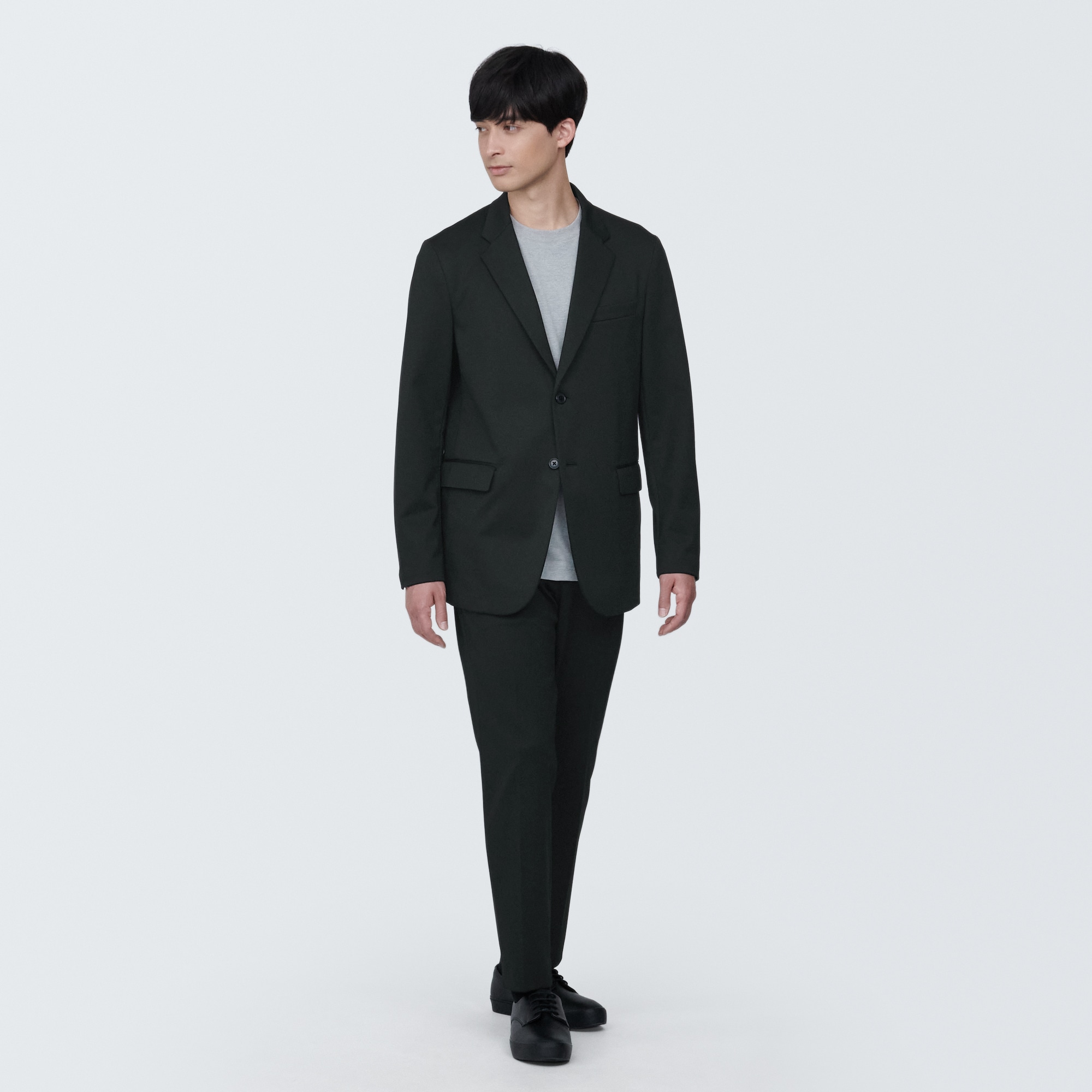 紳士 ストレッチジャージージャケット | 無印良品