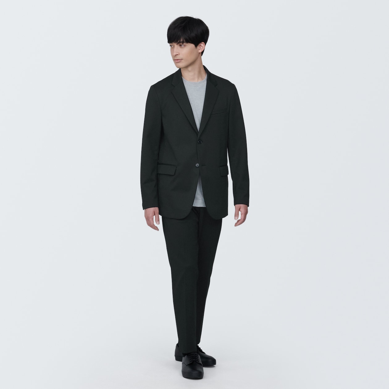紳士　ストレッチジャージージャケット