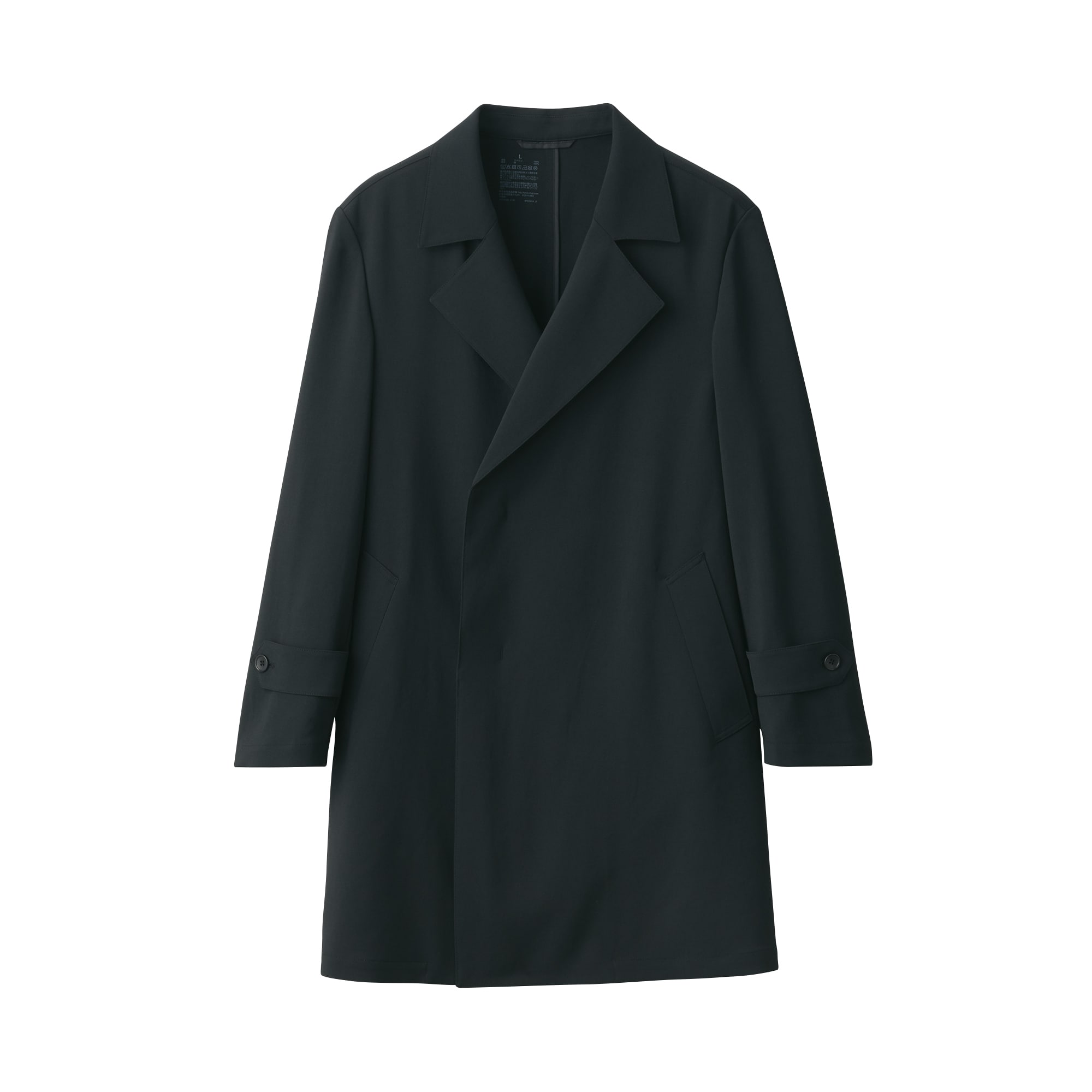 Theory フード付きウール100%コート XS