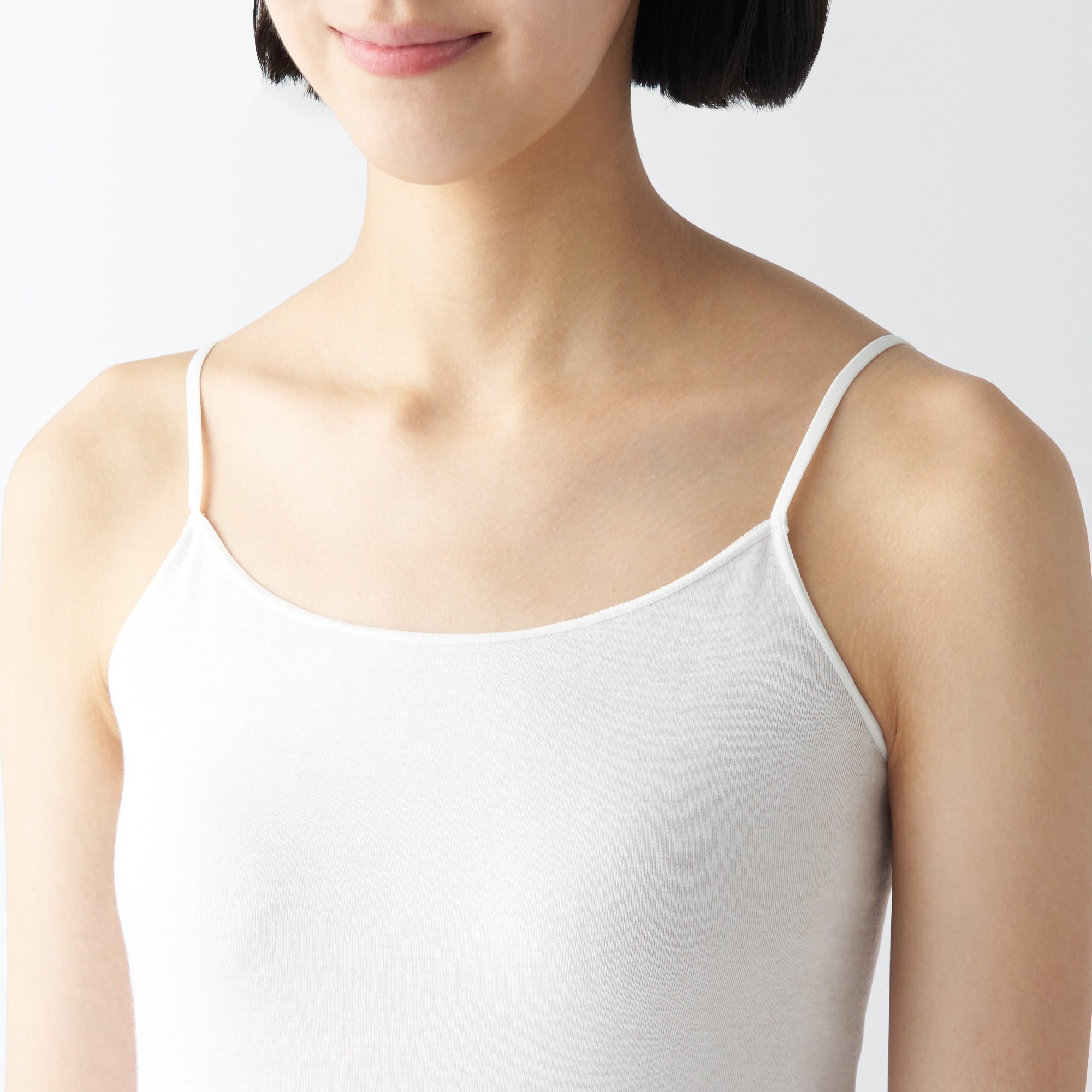 婦人　さらっと綿　薄手　キャミソール（2024年仕様）