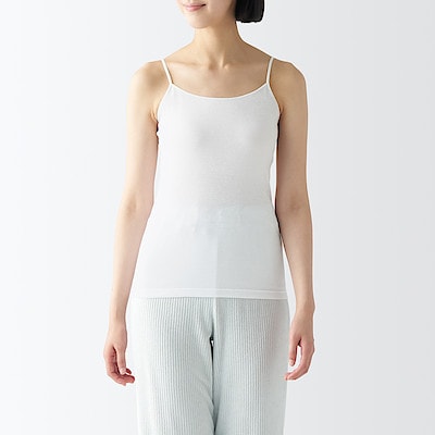 婦人　さらっと綿　薄手　キャミソール（2024年仕様）