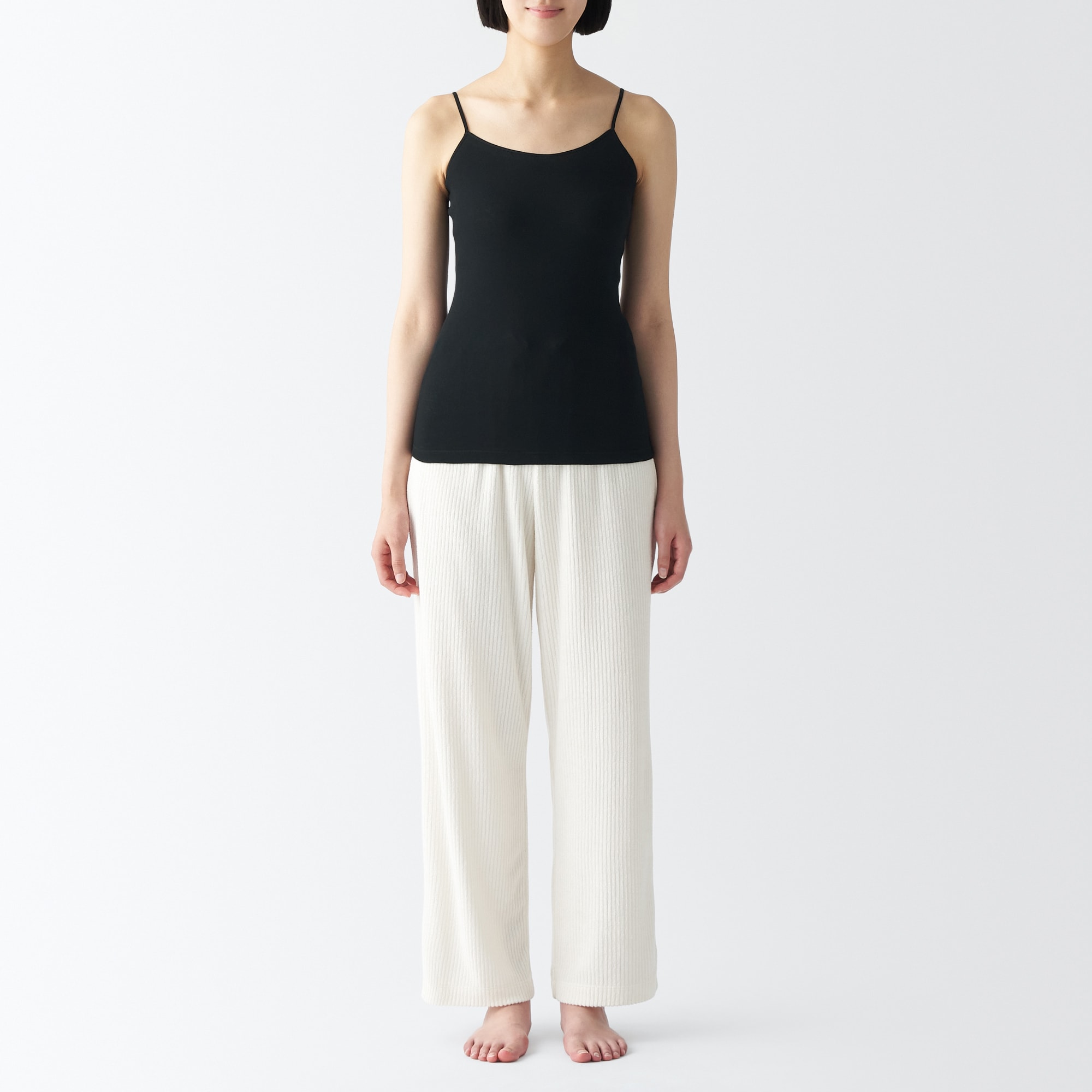 婦人　さらっと綿　薄手　キャミソール（2024年仕様）