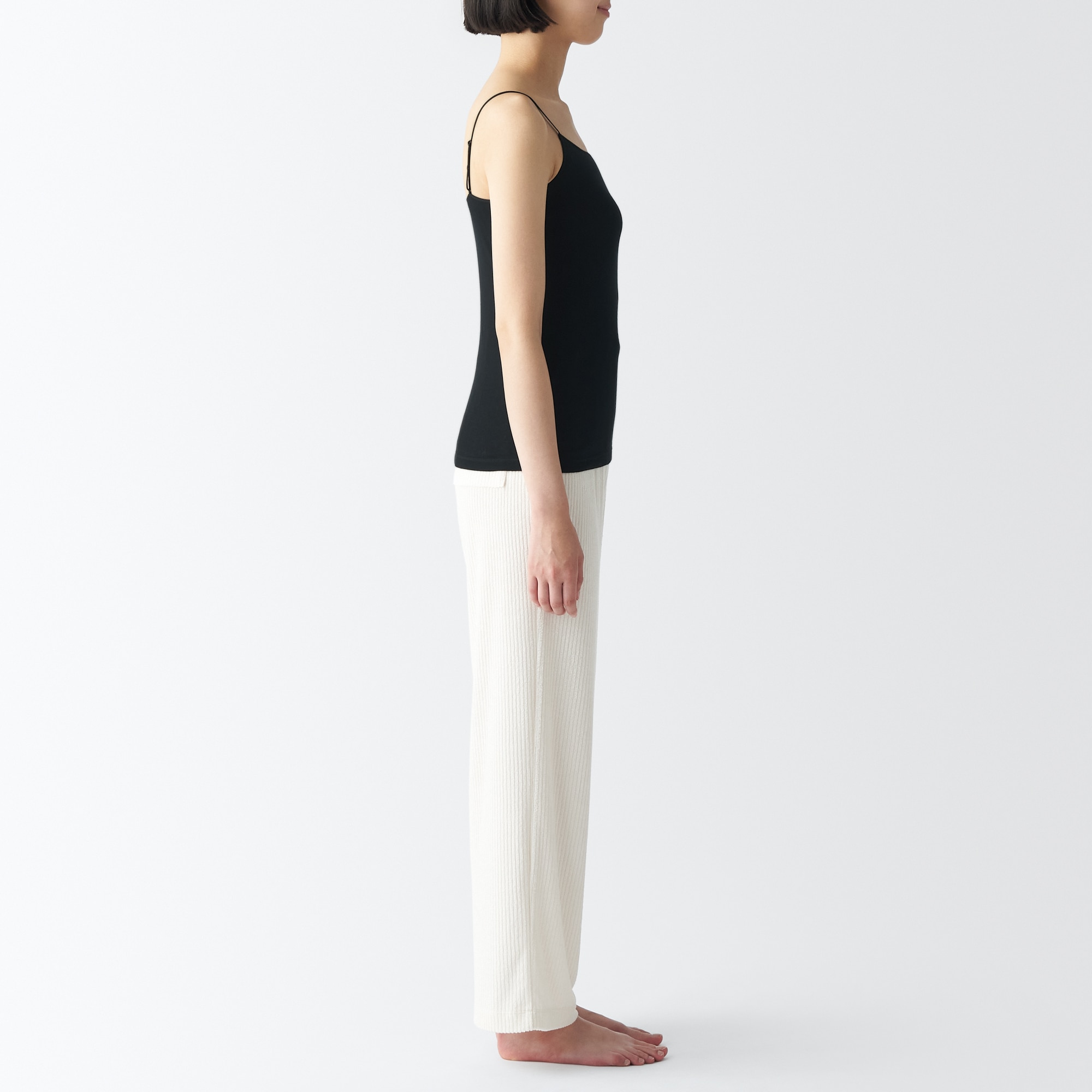 婦人　さらっと綿　薄手　キャミソール（2024年仕様）