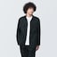 紳士　ヘンプ混シャツジャケット