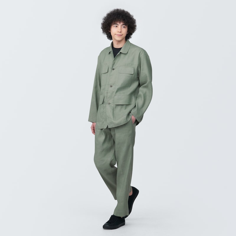 紳士 ヘンプ混シャツジャケット | 無印良品