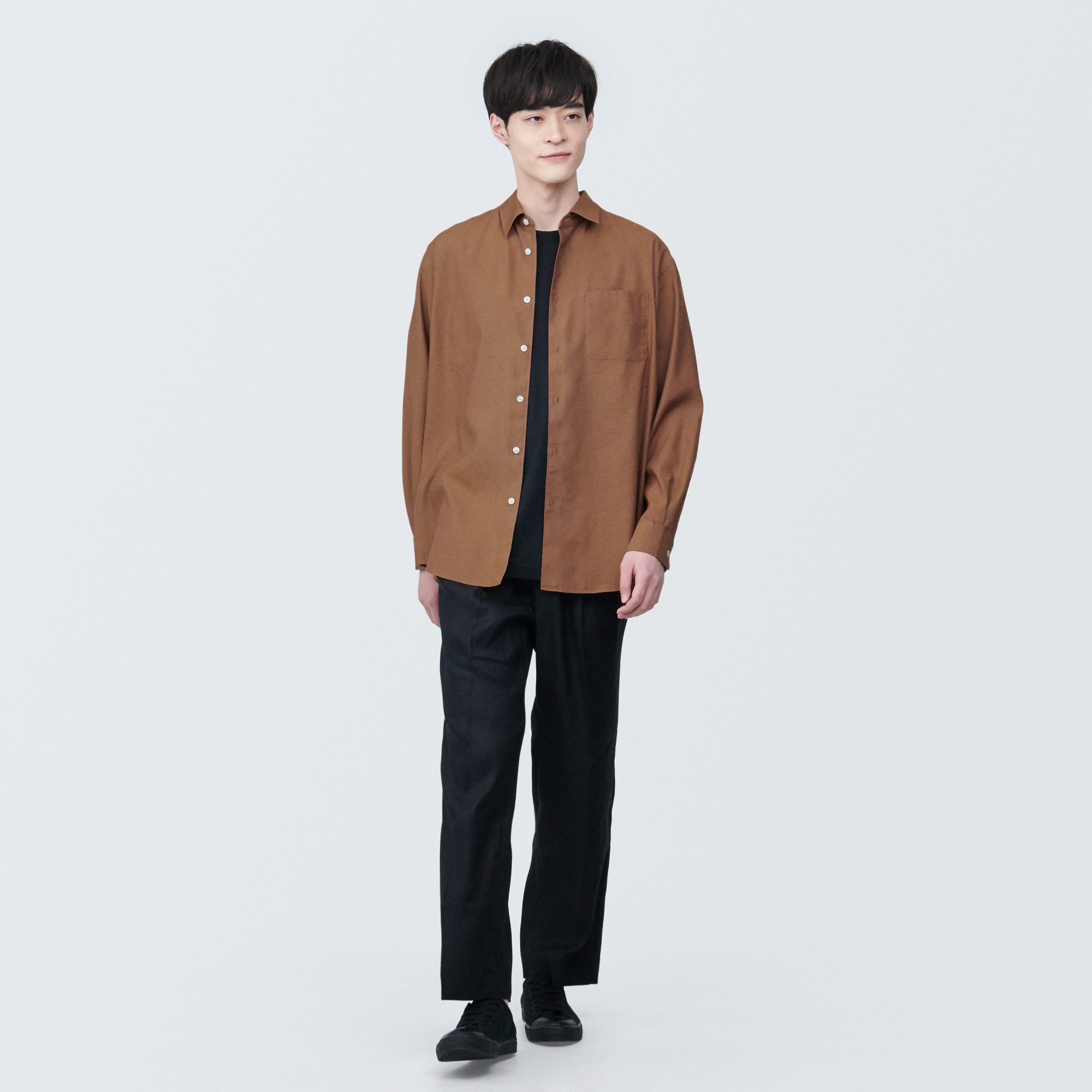 無印良品　ヘンプ混　デニムロングジレ Mサイズ 婦人 ヘンプ混 デニム ジャンプスーツ | 無印良品