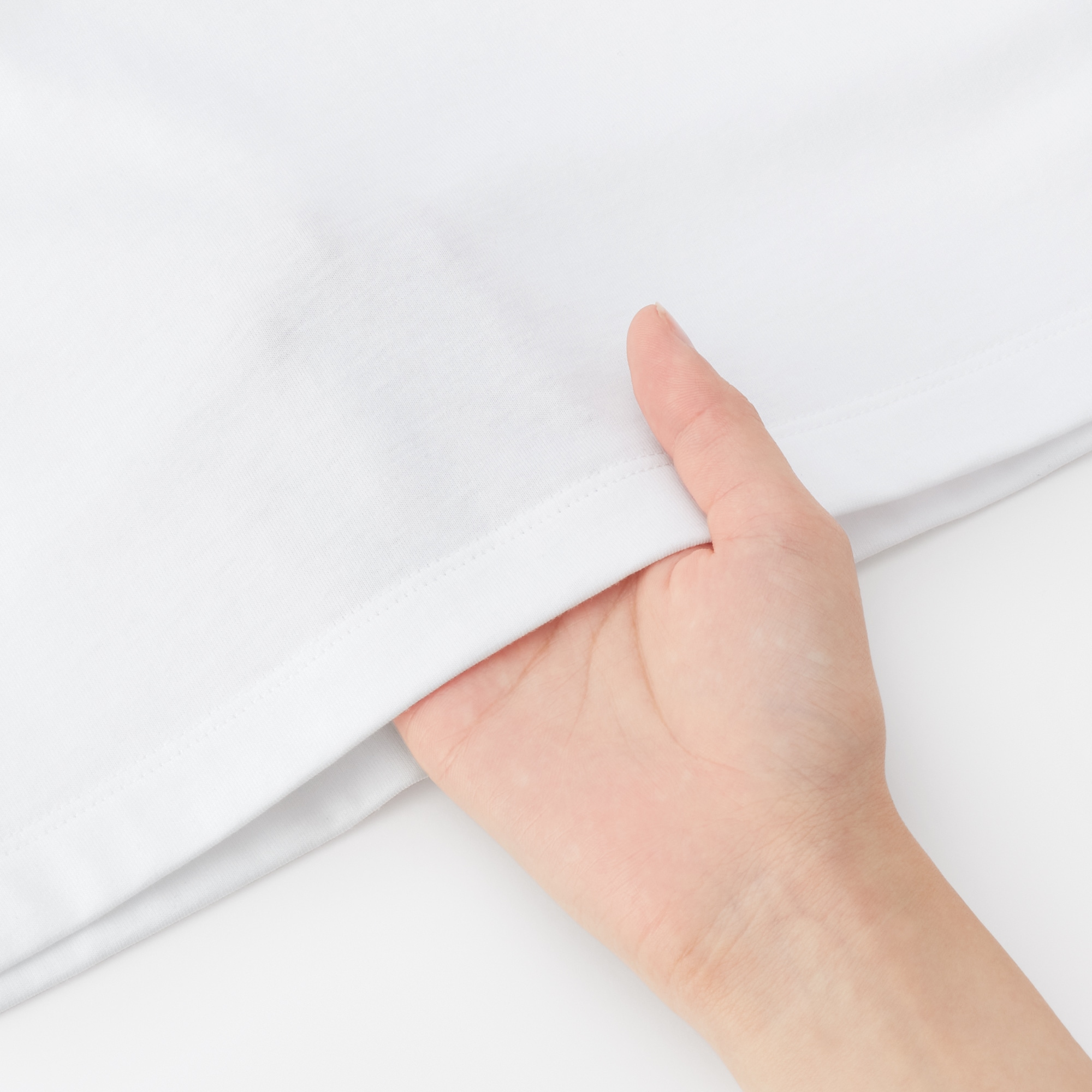 婦人　天竺編みボートネック七分袖Ｔシャツ