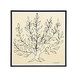 ［ＩＤＥＥ］アンリ・マティス　「低木」ブラックフレーム