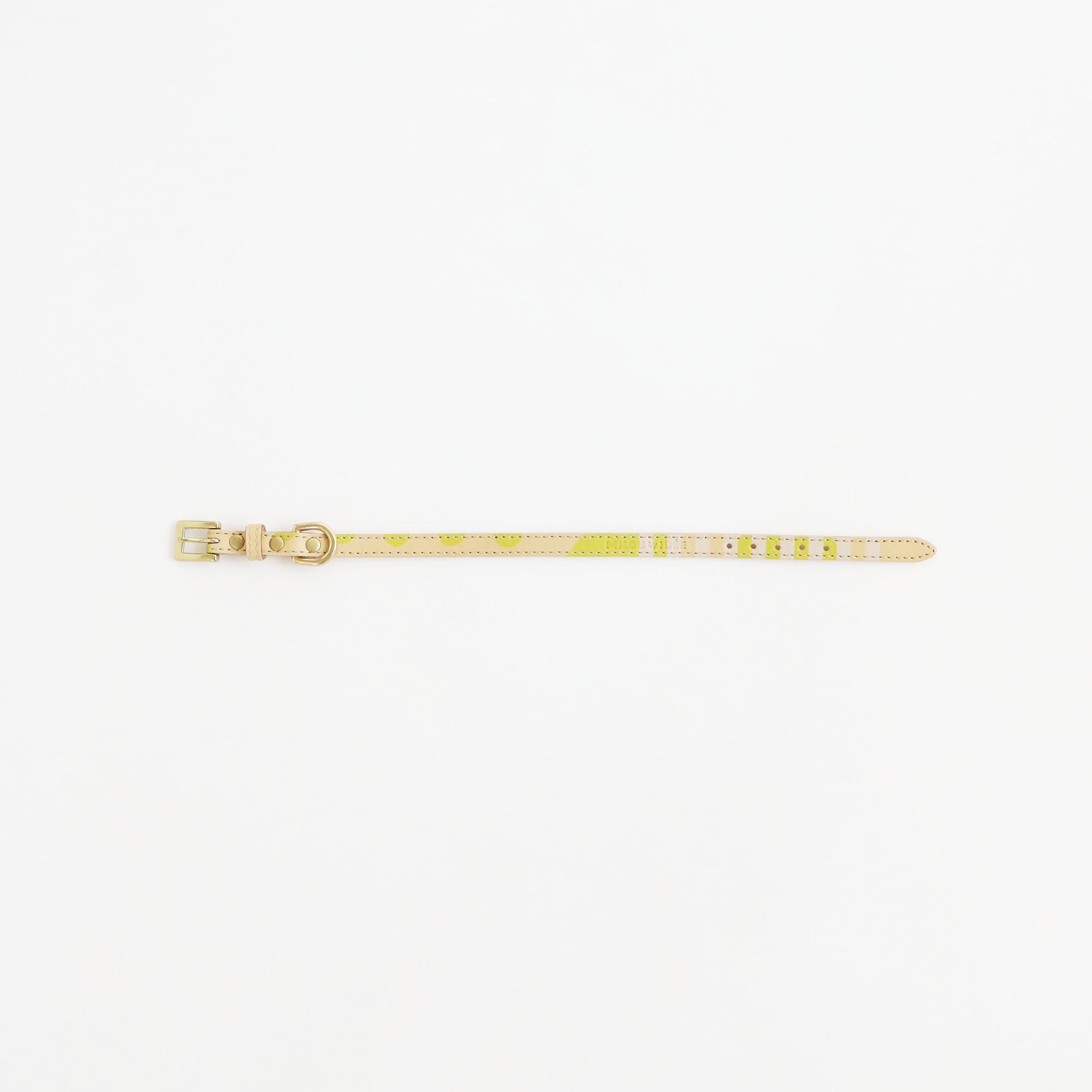 ［ＩＤＥＥ］ＭＩＬＯＵ　ｂｙ　ＩＤＥＥ　Ｃｏｌｌａｒ（首輪）　Ｍ　カモミール