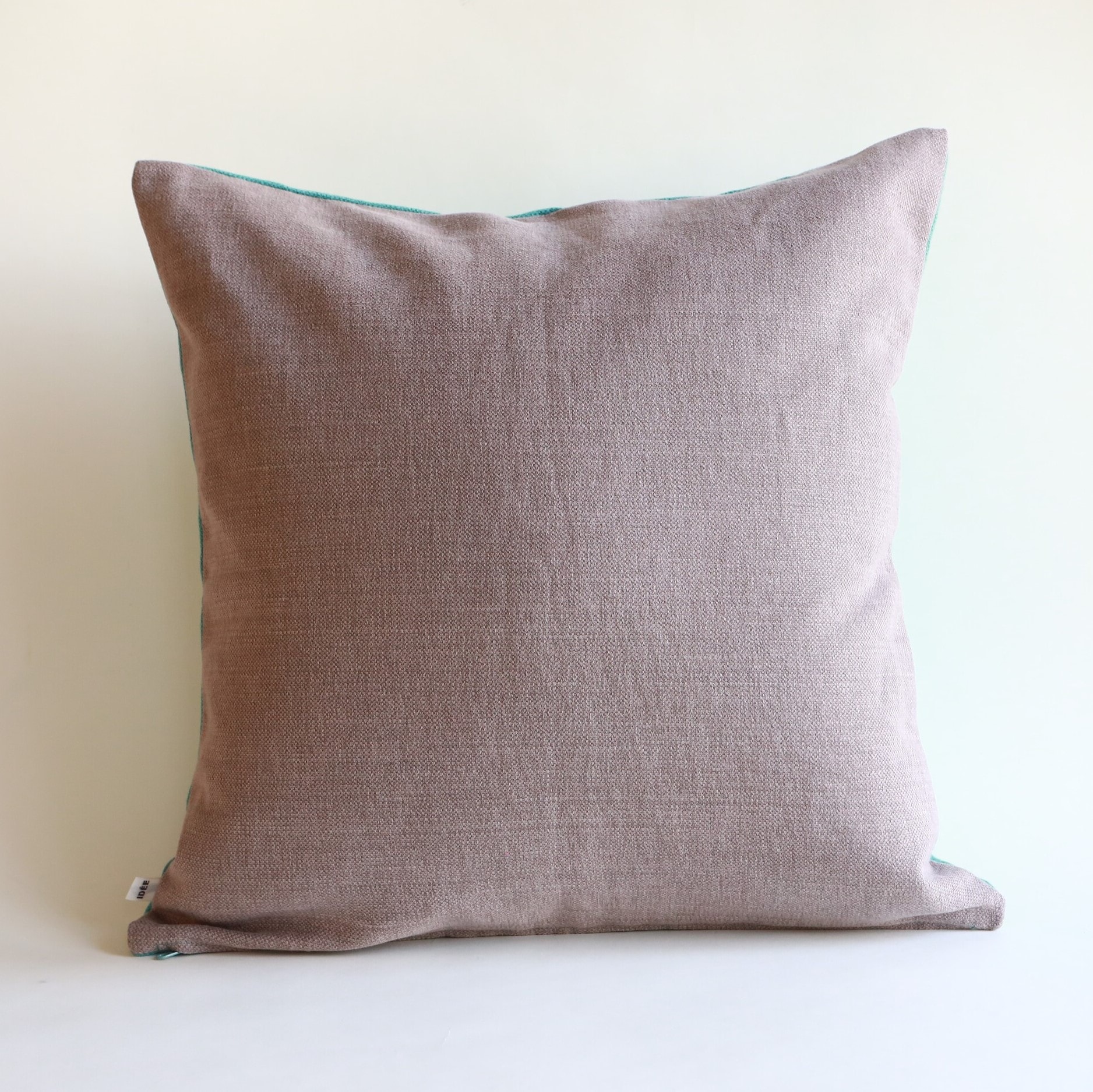 ［ＩＤＥＥ］カレイド　クッションカバー　４５ｃｍ角　コースト×リネンツイード