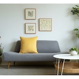 ［ＩＤＥＥ］カレイド　クッションカバー　４５ｃｍ角　コースト×リネンツイード