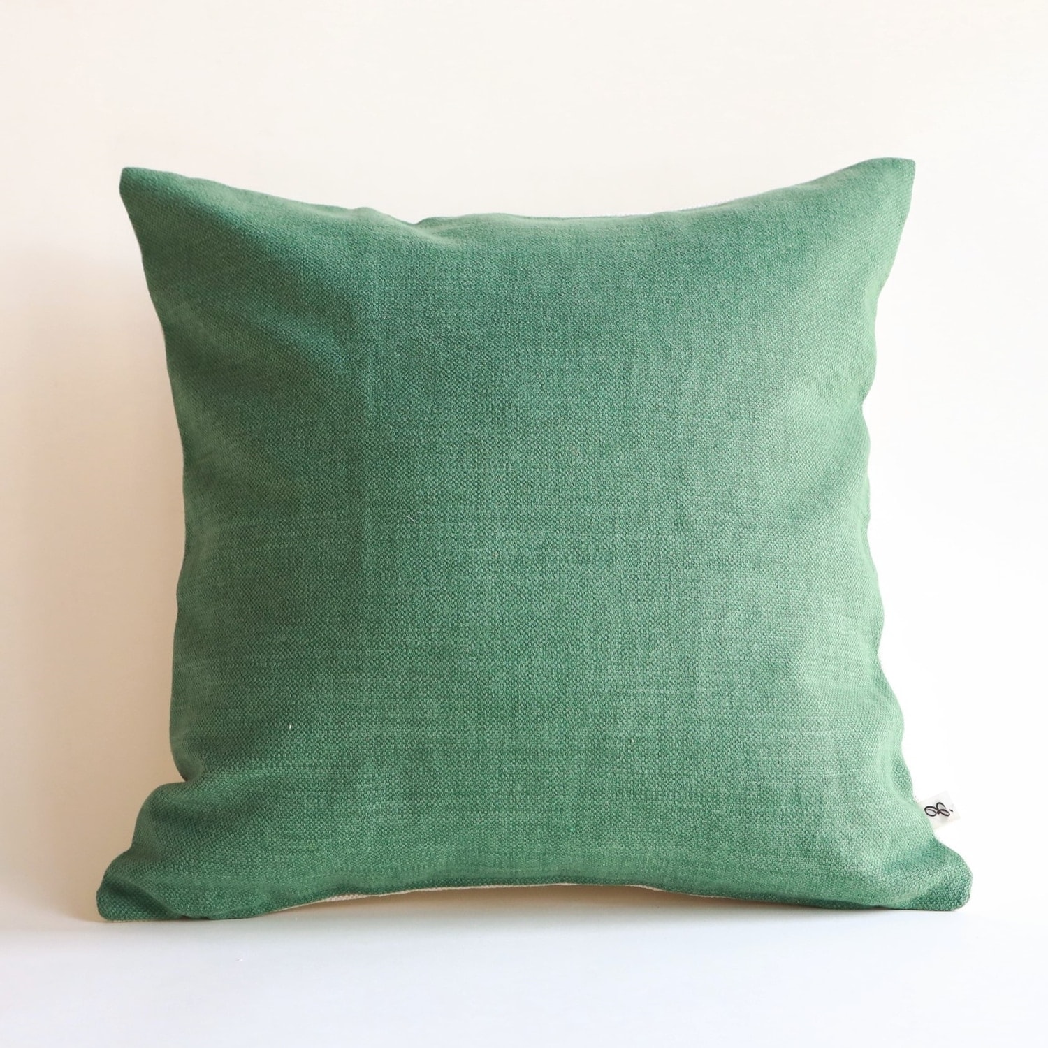 ［ＩＤＥＥ］カレイド　クッションカバー　４５ｃｍ角　フォレスト×アイボリー