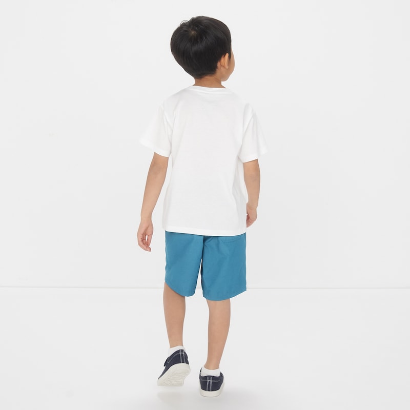 キッズ　クルーネック半袖Ｔシャツ　無地