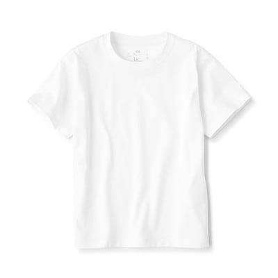 キッズ　クルーネック半袖Ｔシャツ　無地