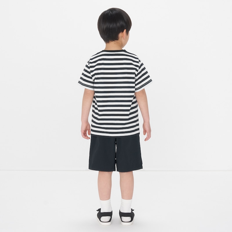 キッズ　クルーネック半袖Ｔシャツ　ボーダー