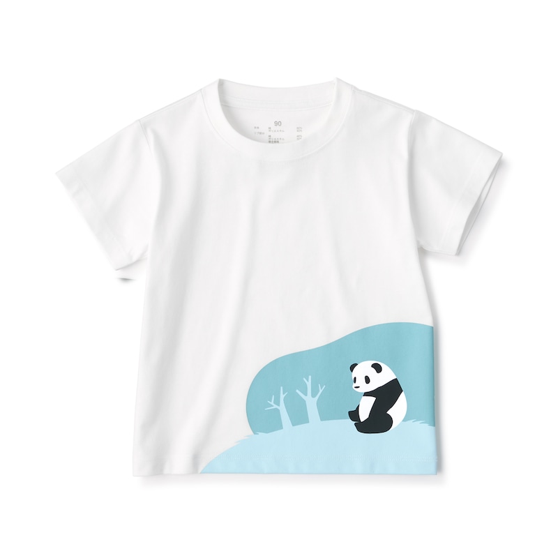 ベビー あたまするっと プリント半袖Tシャツ | 無印良品