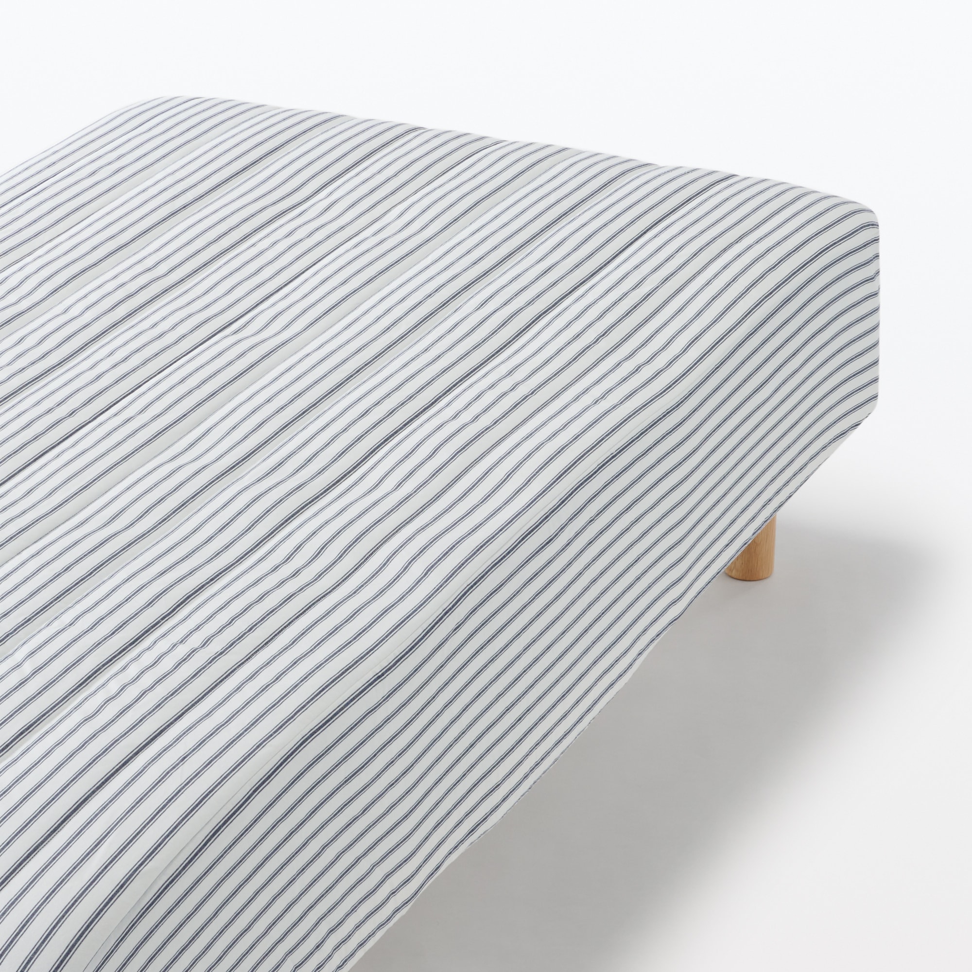 綿平織　脚付マットレス用カバー