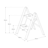 アルミ　　踏み台　２段　