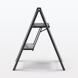 アルミ　　踏み台　２段　ダークグレー　