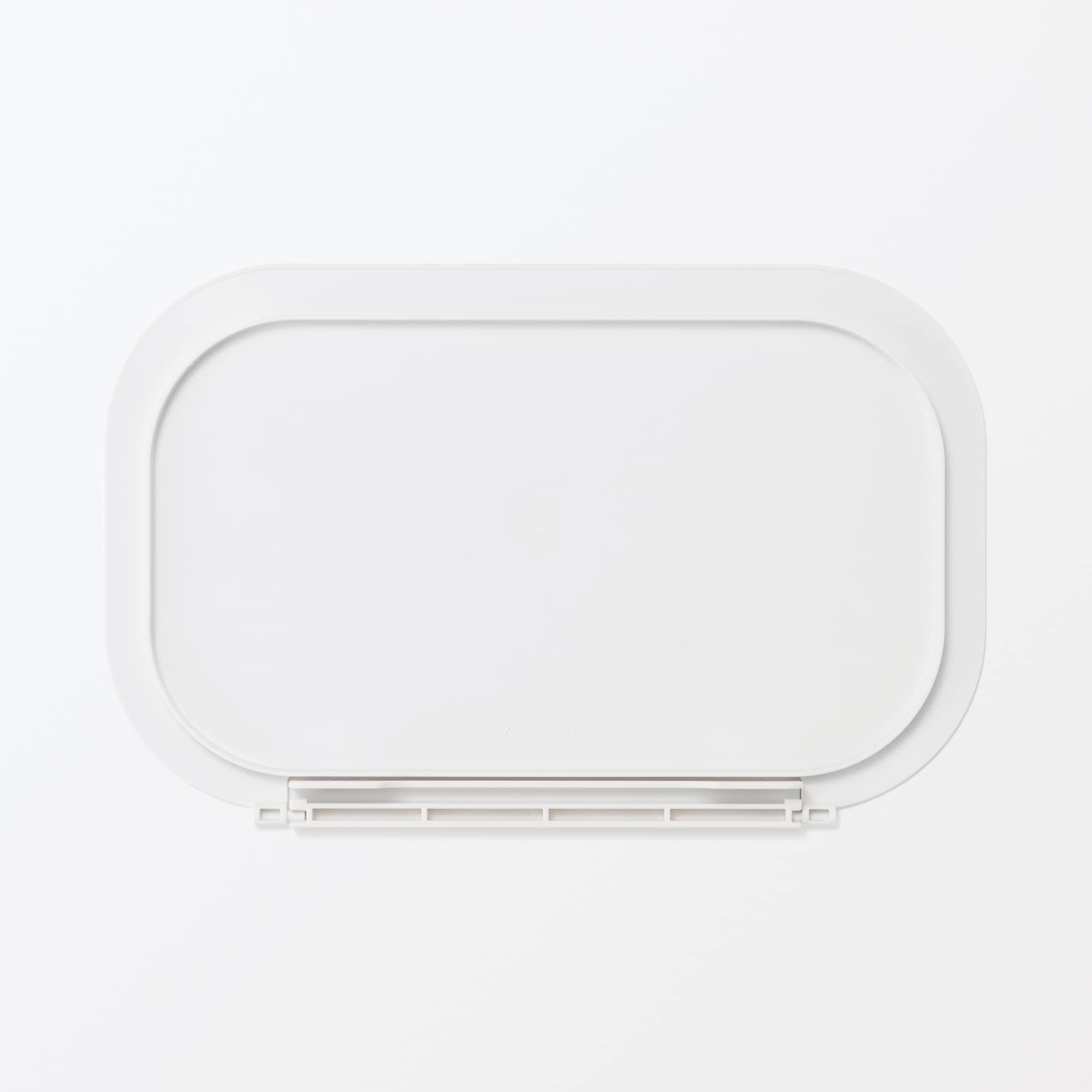 吊るしても使える　薄型収納ケース用フタ　奥行１５ｃｍ