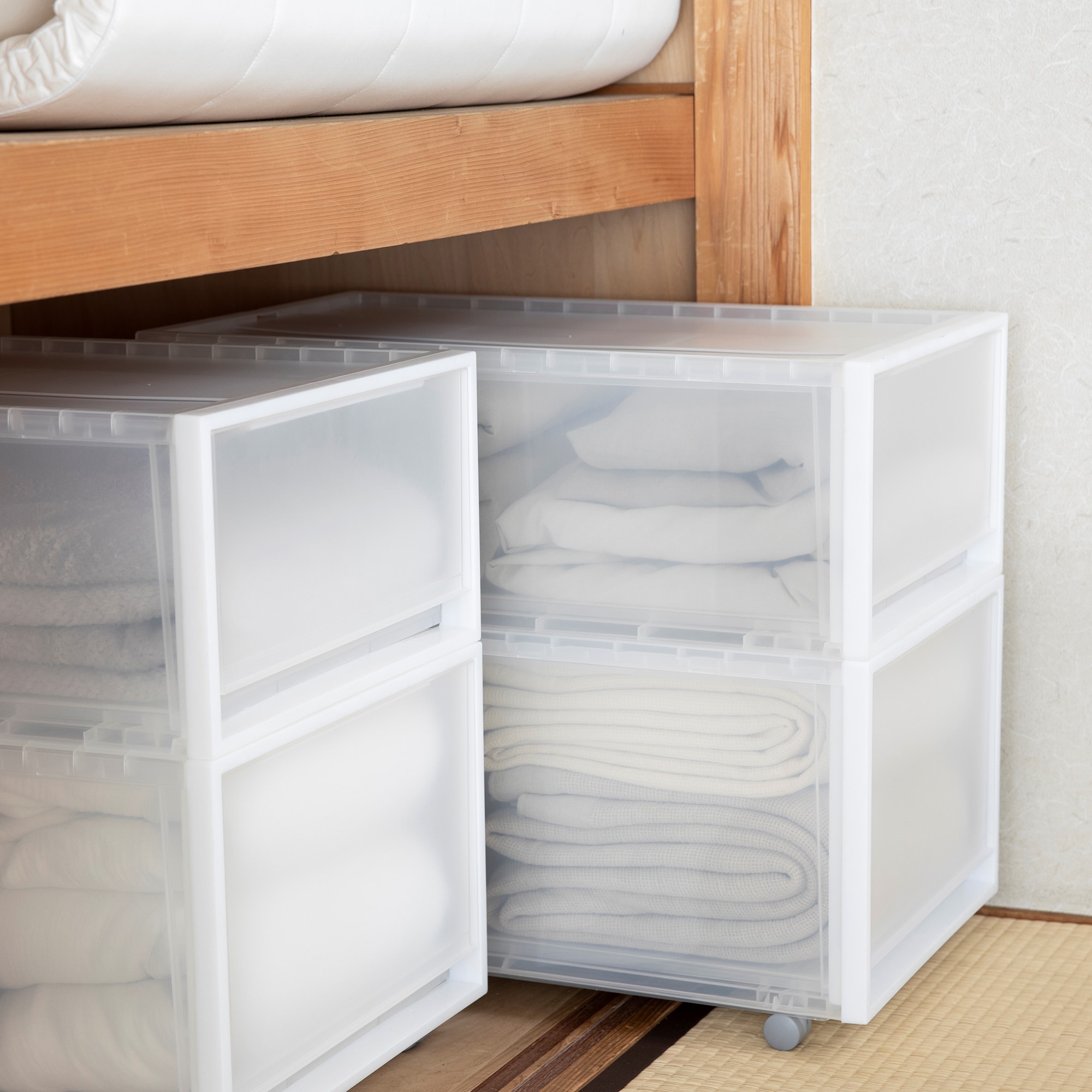 ポリプロピレン　収納ケース用キャスター