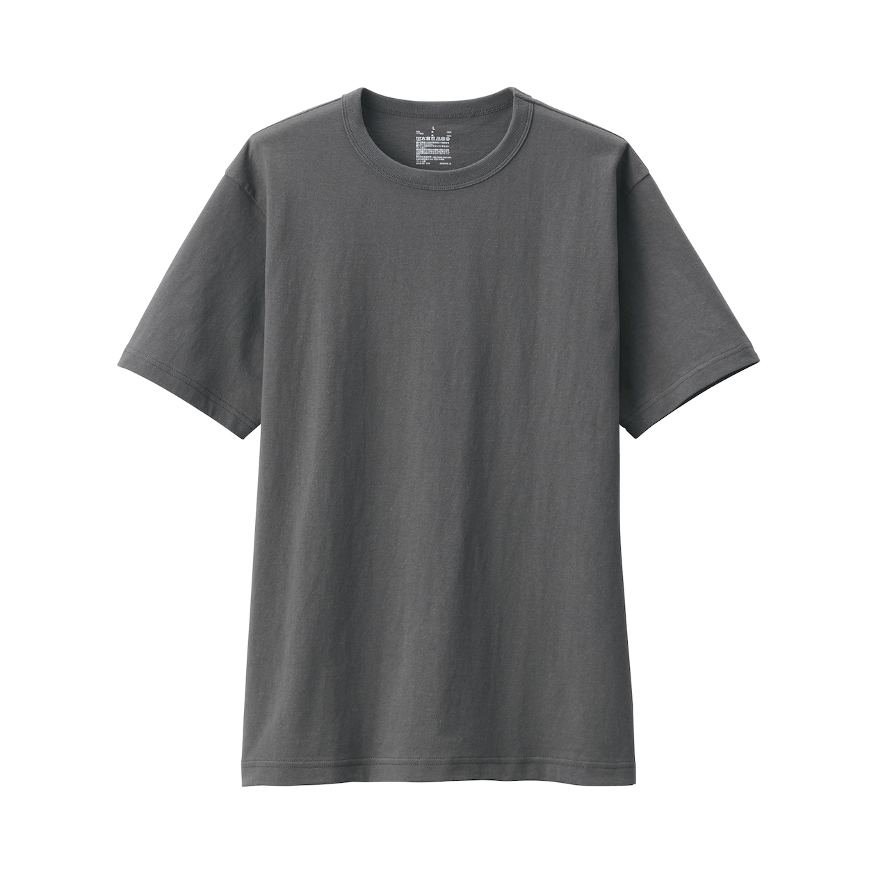 紳士　洗いざらし太番手クルーネック半袖Ｔシャツ