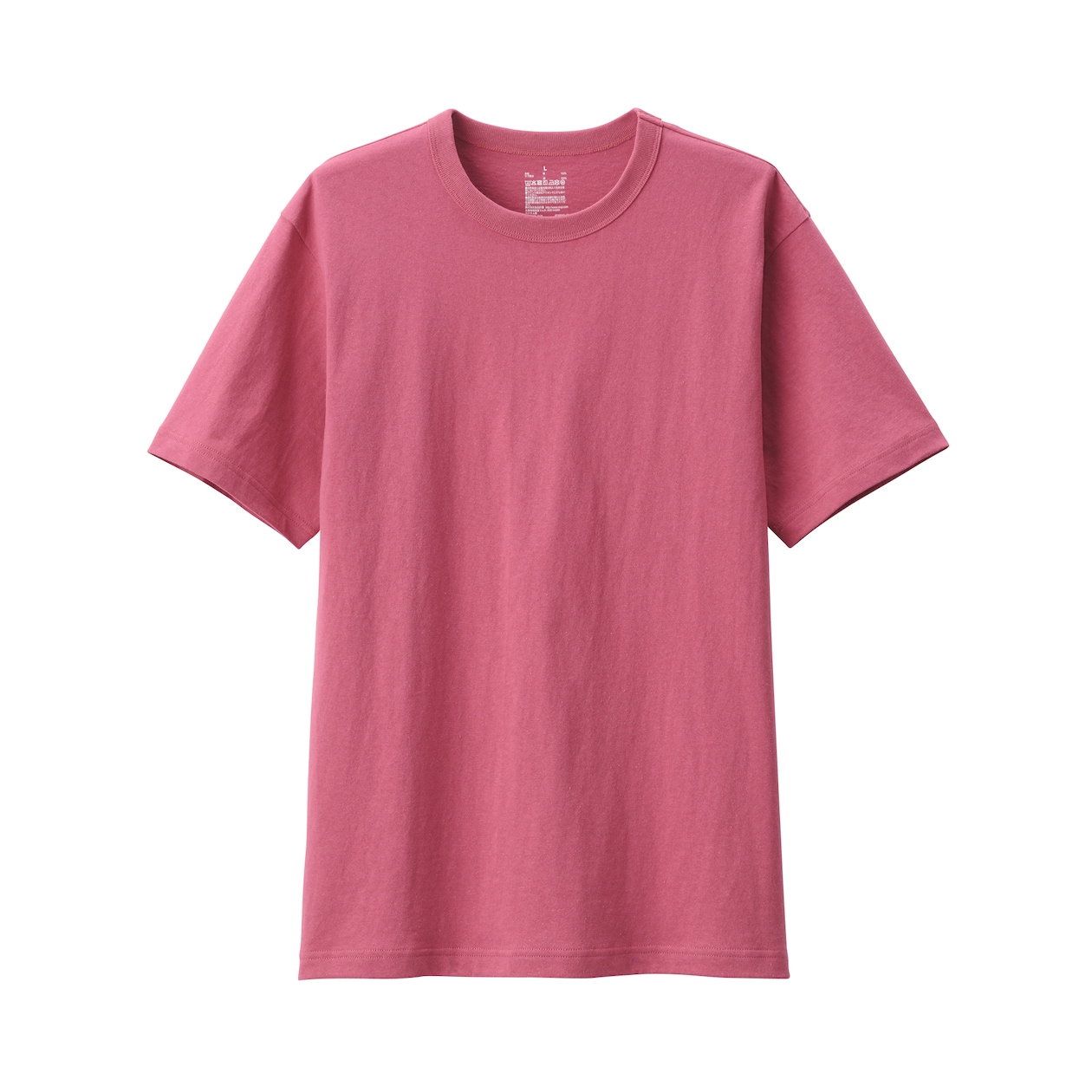 紳士　洗いざらし太番手クルーネック半袖Ｔシャツ
