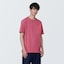 紳士　洗いざらし太番手クルーネック半袖Ｔシャツ