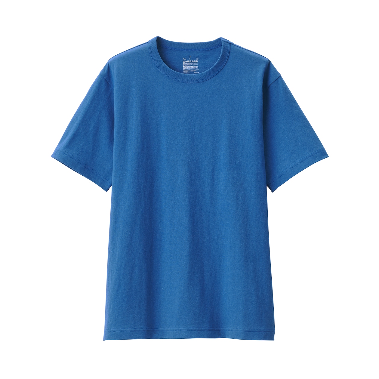 紳士　洗いざらし太番手クルーネック半袖Ｔシャツ