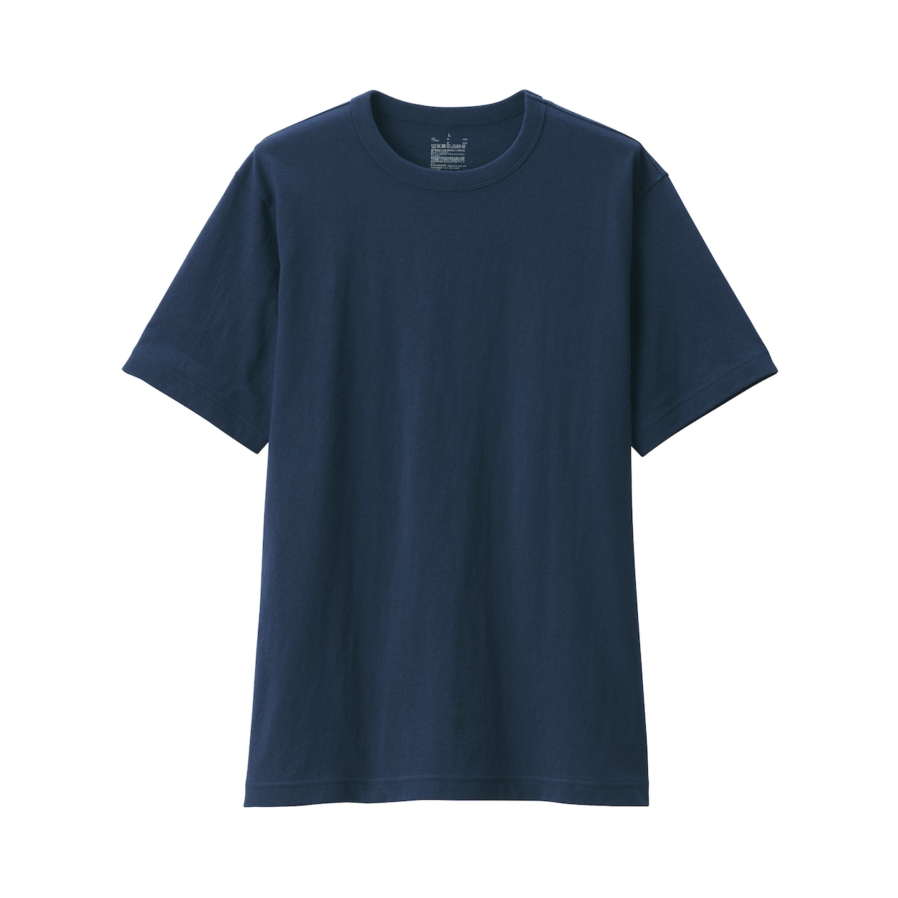 紳士　洗いざらし太番手クルーネック半袖Ｔシャツ