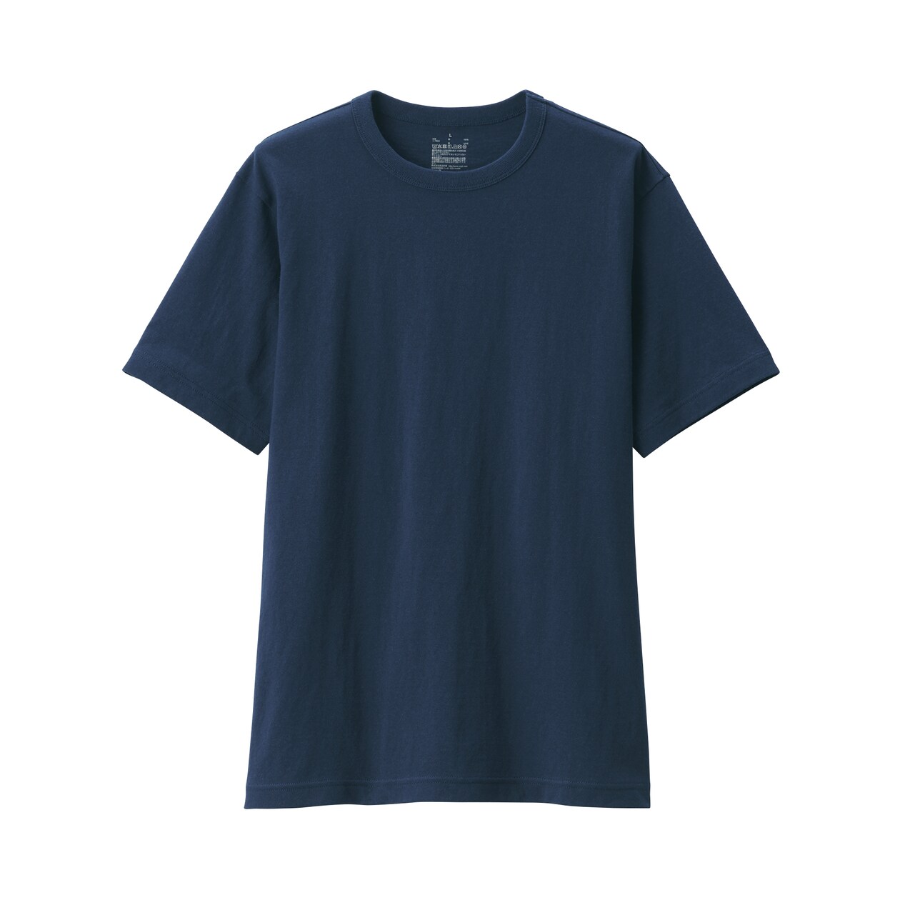 紳士　洗いざらし太番手クルーネック半袖Ｔシャツ