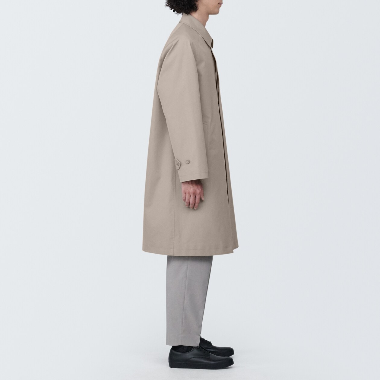 新品】Aguascutum ステンカラーコート サイズ40 ベージュ 少ない