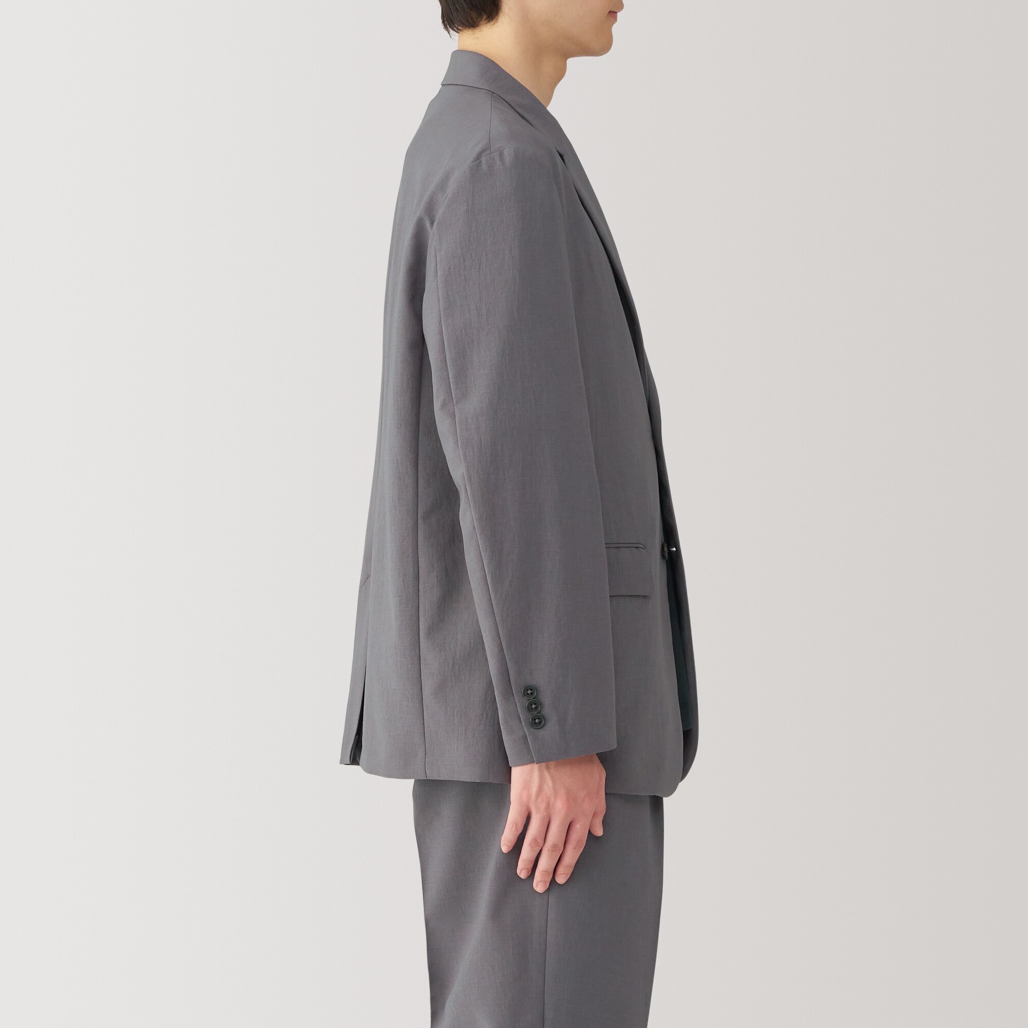 MUJI/無印良品/スウェットスーツ/テーラードジャケット&パンツ/S