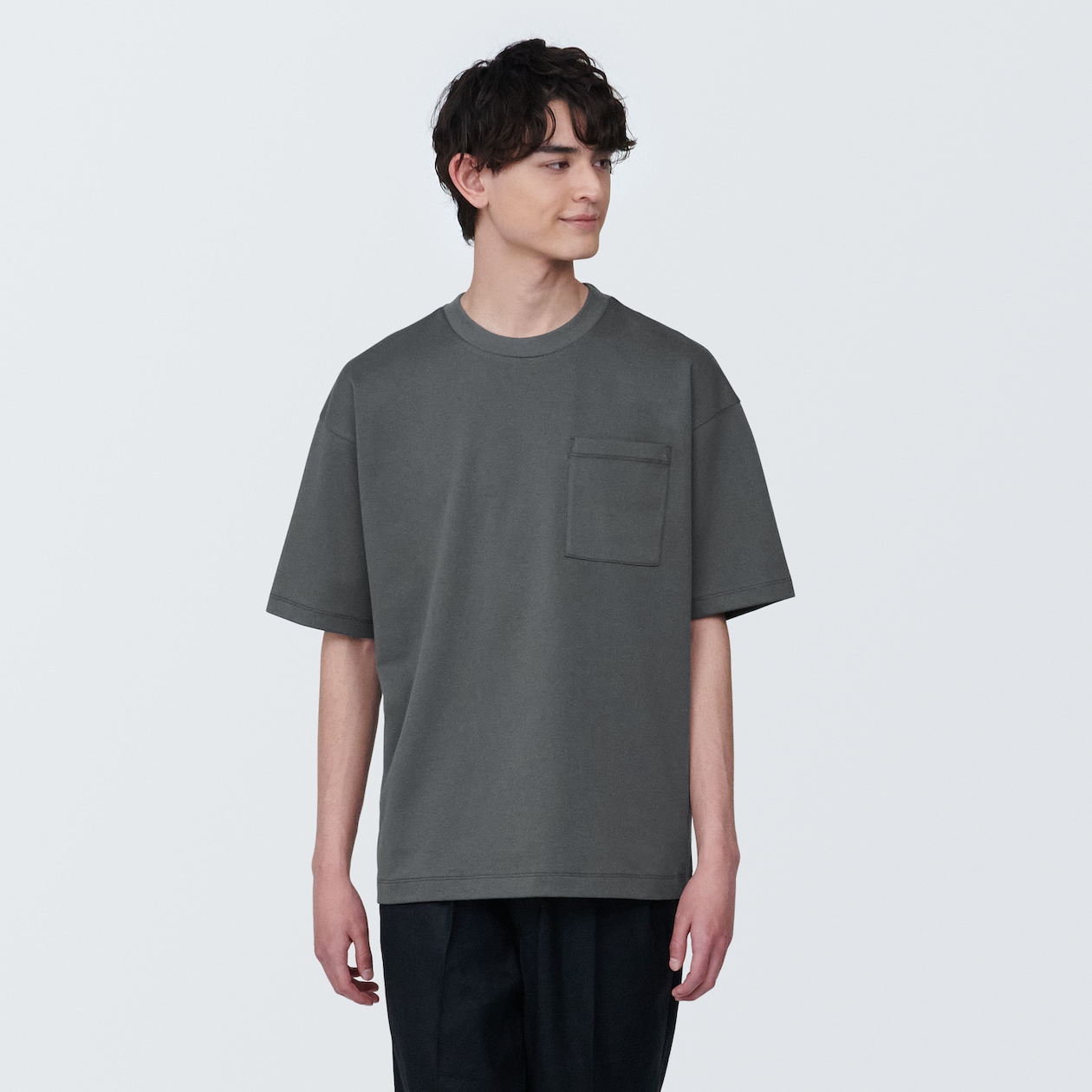 紳士　涼感ＵＶカットワイド半袖Ｔシャツ