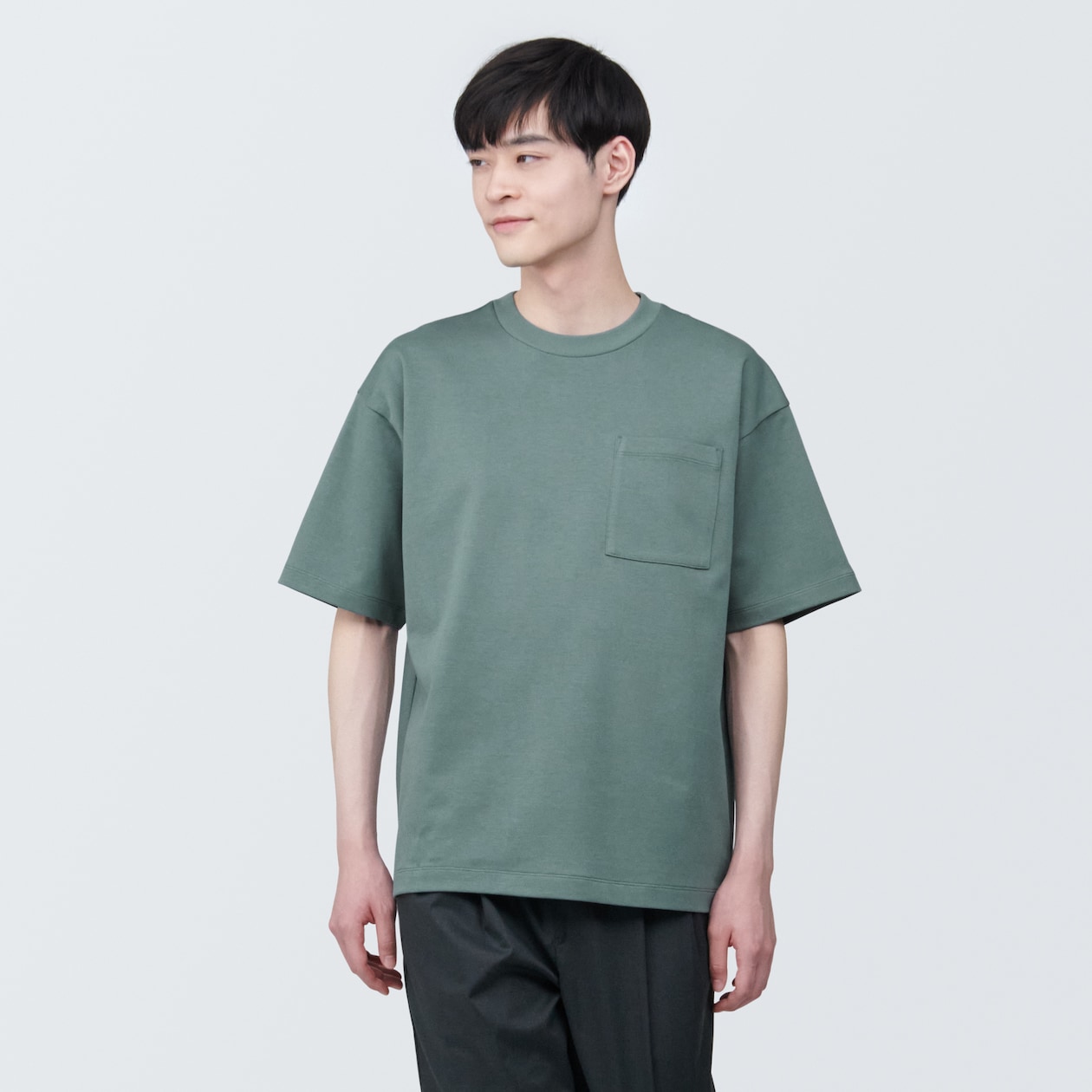 紳士　涼感ＵＶカットワイド半袖Ｔシャツ